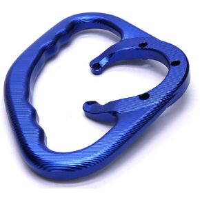 Passenger Tank Grab Bar Hand Grip for Suzuki SV650 SV1000 GSXR600 (Blue)