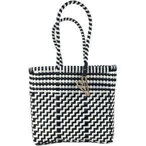 MARIA VICTORIA Handwoven Plastic Mexican Tote Bag X-Small For Women in Kuwait