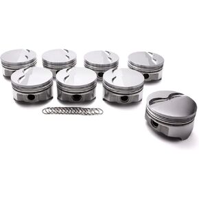 Icon PistonsIcon Piston, Premium Forged, Forged, 4.165 in Bore, 1/16 x 1/16 x 3/16 in Ring Grooves, Minus 4.30 cc