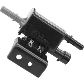 FOKES 12606684 Vapor Canister Purge Solenoid Valve With Bracket fit for Buick Cadillac Chevy GMC Express Silverado Suburban Savana Sierra Yukon Hummer Isuzu Pontiac Saab Saturn Replaces 911-032