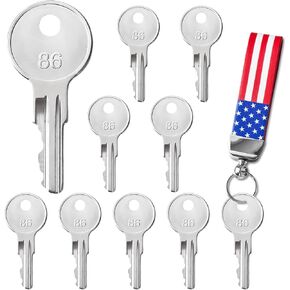 10PCS Equipment Keys CH510, Fit Some Truck Boxes and toolboxes from Delta, Brute Boxes, Better Built, DeeZee, Lund, Tractor Supply, Craftsman, Owens Products, UWS, Northern Tool in Saudi Arabia