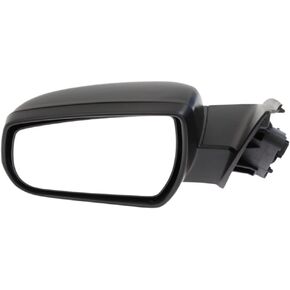 For Chevy Malibu 2013 2014 2015 Door Mirror Driver Side | Power Glass | Heated | With Turn Signal Light | Non-Folding | Textured Black | Replacement For GM1320487 | 22860542, 22860562