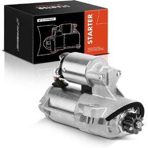 A-Premium Starter Motor Compatible with Ford Explorer 11-19, Edge 07-18, Flex 09-19, Taurus 08-19 & Lincoln MKZ 13-16, MKX 07-18, MKS 09-16, MKT & Mercury Sable 08-09, 3.5L 3.7L, 12V 1.4KW 10T CCW