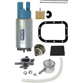 FPF Fuel Pump W/Regulator, Housing & Seal Fits 01-07 Harley Davidson Softail/Deluxe/Fat Boy/Heritage/Night Train/Springer with fuel filter