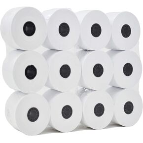 (96 Rolls) Adding Machine/Calculator Roll, 2-1/4" x 150 ft, White - Top of the Line sharp calculator paper - universal 35720 - Printing Calculator 10 Key Adding Machine/Calculator Roll
