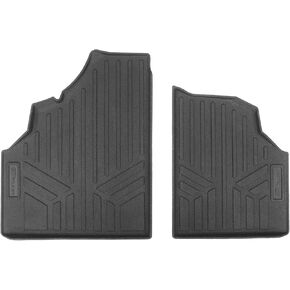 SMARTLINER All Weather Protection Custom Fit Black 1st Row Rugged Rubber Floor Liner Set Compatible with 2020-2025 Can-Am Defender