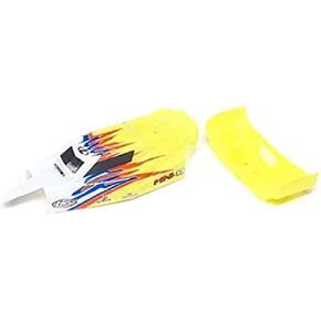 Losi Body Wing Yellow/White Mini-B LOS210023 Car/Truck Bodies Wings & Decals