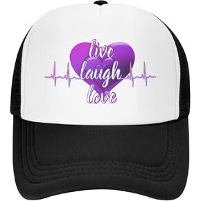 Smiley Face Baseball Cap Trucker Hat for Men Women
