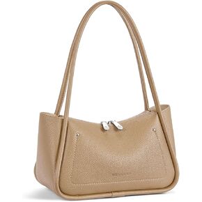 BOSTANTEN Purses for Women Trendy Small Shoulder Bag Vegan Leather Hobo Handbags with Double Zipper in Kuwait