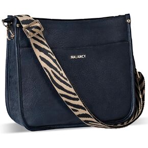 Crossbody Bags for Women Vegan Leather Hobo Handbag Fashion Shoulder Purses with Adjustable Strap