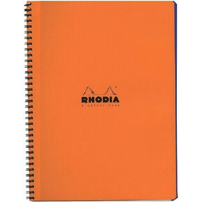 Rhodia 4 Color Book 9 in. x 11 3/4 in. Orange
