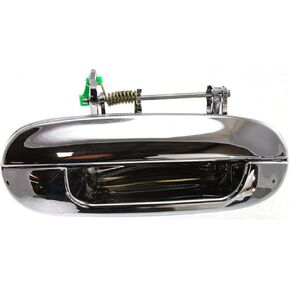 For Buick Rainier Exterior Door Handle Rear, Passenger Side Chrome (2004-2007)| Trim:All Submodels 15188972
