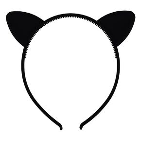 Bonnie Z. Leonardo Matte Plastic Simple Comfortable Cat Ears Headband Light Brown