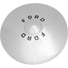 KA8007 Stainless Steel Center Cap for Ford (with Ford Block Letters),Silver