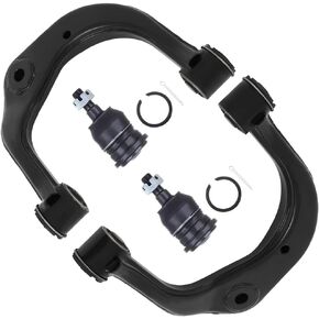 SCITOO 4pcs Front Suspension Kit Upper Control Arm Upper Ball Joint Fit 1996-2002 For Toyota For 4Runner 1995-2004 For Tacoma 4WD 2000-2004 For Tacoma RWD