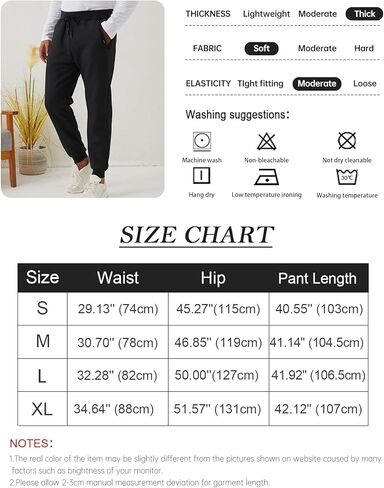 Gihuo Men Sweatpants Sherpa Fleece Lined Sweatpants Winter Thermal Active Outdoor Sports Track Jogger Pants in Kuwait