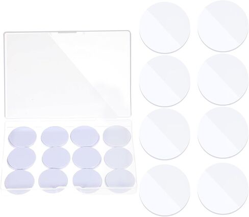 50Pcs NFC Tags, Blank NFC Tags NTAG215 Coin with Adhesive Back, Rewritable NFC Stickers White NFC Chip 504 Bytes Memory NFC Cards Compatible with Android and NFC Enabled Mobile Phones Device in Saudi Arabia