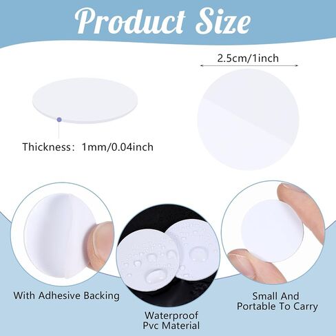50Pcs NFC Tags, Blank NFC Tags NTAG215 Coin with Adhesive Back, Rewritable NFC Stickers White NFC Chip 504 Bytes Memory NFC Cards Compatible with Android and NFC Enabled Mobile Phones Device in Saudi Arabia