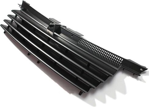 Front Grill Bumper Grille For Volkswagen Jetta/Bora MK4 1999-2005 Horizontal Shape Matte Black in Saudi Arabia