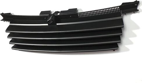 Front Grill Bumper Grille For Volkswagen Jetta/Bora MK4 1999-2005 Horizontal Shape Matte Black in Saudi Arabia