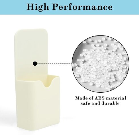 2 PCS Magnetic Pen Marker Holders Dry Erase Marker Magnetic Cup Holder Organizer for Refrigerator Whiteboard Home Office Supplies (Blue+White) in Kuwait