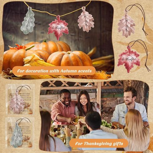 36 Sets Car Air Fresheners Fall Leaves Hanging Ornament Fall Party Gifts Bulk Autumn Maple Leaf Scented with Essential Oils Thanksgiving Party Favors for Women Men Car Decor Party Supplies in Saudi Arabia