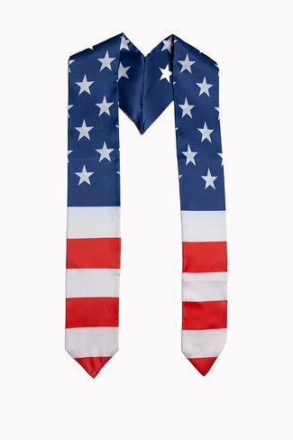 America American Flag Graduation sash/Stole in Saudi Arabia