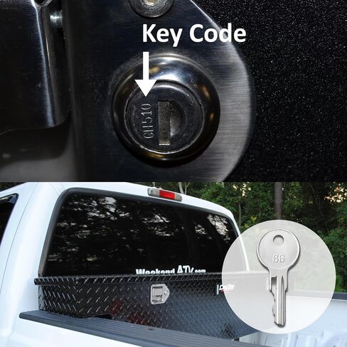 10PCS Equipment Keys CH510, Fit Some Truck Boxes and toolboxes from Delta, Brute Boxes, Better Built, DeeZee, Lund, Tractor Supply, Craftsman, Owens Products, UWS, Northern Tool in Kuwait