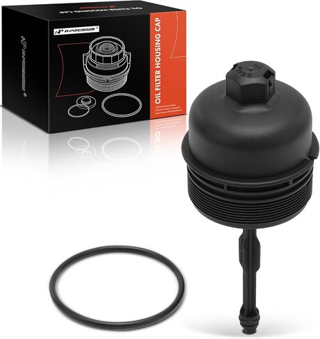 مجموعة غطاء غطاء فلتر الزيت الممتاز متوافقة مع Hyundai Sonata 2010، Genesis 2009-2012، Veracruz 2007-2012 & Kia Sorento 2008-2009، Sedona 2010، Borrego 2009-2011، استبدال # 263503C300 in Saudi Arabia