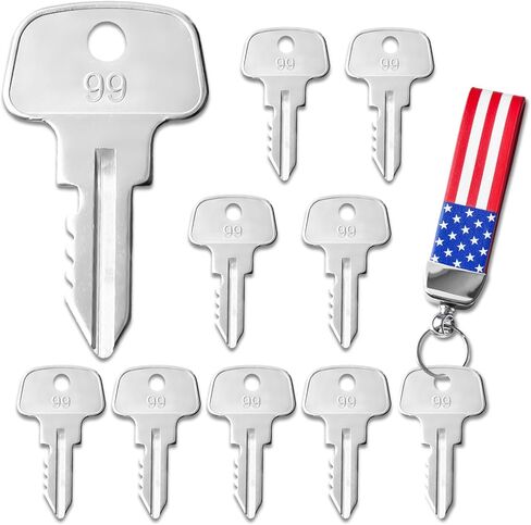 10PCS Equipment Keys CH510, Fit Some Truck Boxes and toolboxes from Delta, Brute Boxes, Better Built, DeeZee, Lund, Tractor Supply, Craftsman, Owens Products, UWS, Northern Tool in Kuwait