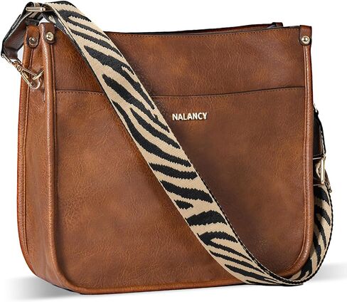 Crossbody Bags for Women Vegan Leather Hobo Handbag Fashion Shoulder Purses with Adjustable Strap in Saudi Arabia