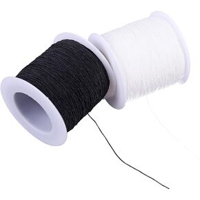 300m 0.3mm Elastic Beading Cord Thread Stretch String Cord Fabric Crafting String Rope Craft Strap for Bracelet Beading
