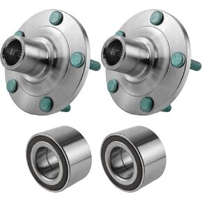 AUTOKAY Front Wheel Hub & Bearing With Abs Pair for Mazda 3 5 2005-2011 Replaces 930-003 510096 051-4253