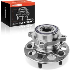 A-Premium Rear Wheel Bearing and Hub Assembly with 5-Lug Compatible with Honda CR-V 2017 2018 2019 2020 2021 2022, AWD Only