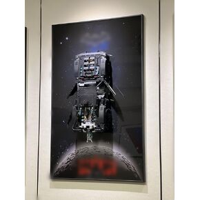 iLuane Display Wallboard for Lego Technic 42127 Batman Batmobile، حامل حائط للمقتنيات للبالغين، رائع لمحبي Lego (لوحة الحائط للعرض فقط)