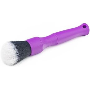 Detail Factory - The Rag Company Synthetic Small Detailing Brush - Ultra-Soft Synthetic Bristles, Scratch-Free, Instrument Panels, Emblems, One Short Handle, Blue