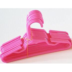 12 Pink Doll Clothes Hangers Fits 18 Inch Girl Doll Clothes