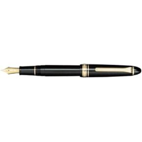 Sailor 1911 Standard Black GT 14K Gold Medium Point Fountain Pen - 11-1219-420