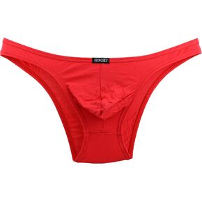 IKINGSKY Men's Cheeky Underwear Mens Bikini Panties Sexy Branzilian Back Briefs