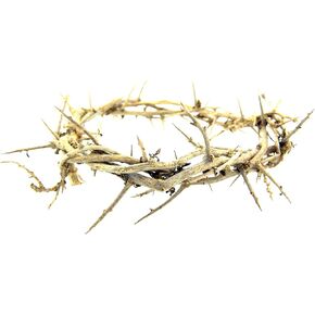 Religious Authentic Hand Made 6 Inch Crown Thorns Easter Lent