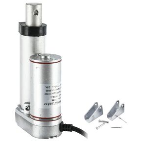 Homend DC12V 18 بوصة المحرك الخطي للسكتة الدماغية مع دعامة تثبيت 900N(225lbs) أقصى رفع 10 مم/ثانية لكرسي طاولة التلفاز رفع سرير التدليك المحرك الخطي للأريكة الكهربائية