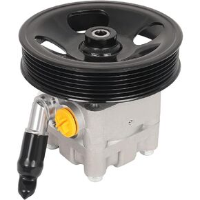 Power Steering Pump with Pulley Compatible with 2001-2004 For Nissan Pathfinder, 2001-2003 for Infiniti QX4, 3.5L Gas