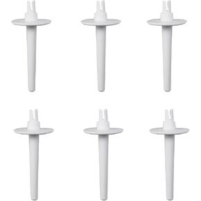 6 Pcs Wire Rod Pin Plastic Insert Thread Pin Insert Thread Rod Household Sewing Machine Wire Rod Pin Suitable for Brother Brothers Household Sewing Machines