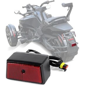 License Plate Light for Can-Am Spyder, LED License Plate Light Assembly for Can Am Spyder F3 All Models|Replacement #710003348, IP67 Waterproof (1PCS)