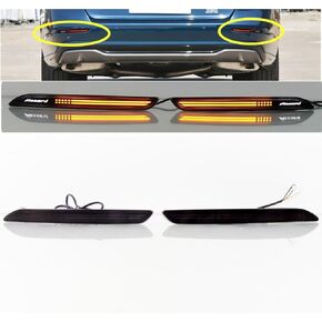 Front Bumper Fog Lamp Compatible With 2023 2024 Honda Accord LED Daytime Runing Driving Light DRL With Sequential Turn Signal Light