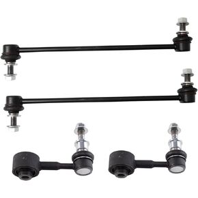TRQ Sway Bar Link Set Compatible with 19-21 Lexus 16-22 Toyota