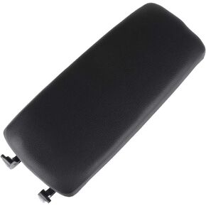 cciyu Armrest Center Console Lid Cover + Base Black Armrest Covers Replacement fit for 2000-2008 for A4 A6 S4