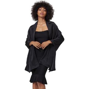 Women Satin Silk Shawls and Wraps for Evening Dresses Bridal Bridesmaid Wedding Scarf Lightweight Cover Up