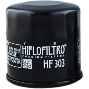 HiFloFiltro HF303-4 Black Standard Premium Oil Filter, 4-Pack