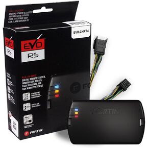 Fortin EVO-CHRT4 Stand-Alone Add-On Remote Start Car Starter System for Chrysler Dodge Jeep Fobik Smart Key Vehicles